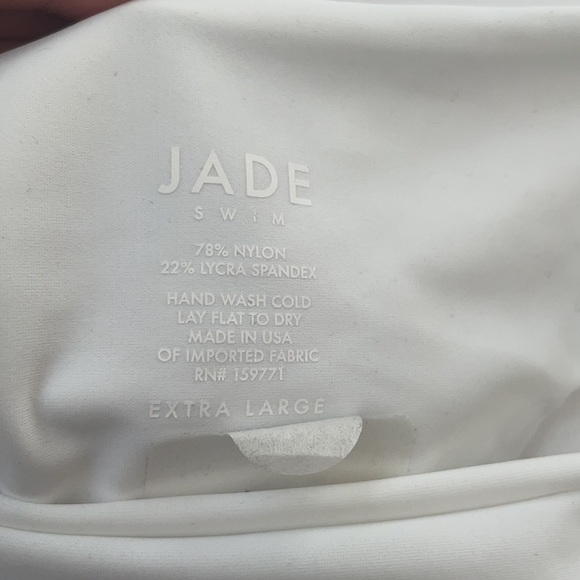 Jade Swim from Madewell Expose High Cut White Bikini bottoms XL NWOT - Picture 3 of 8